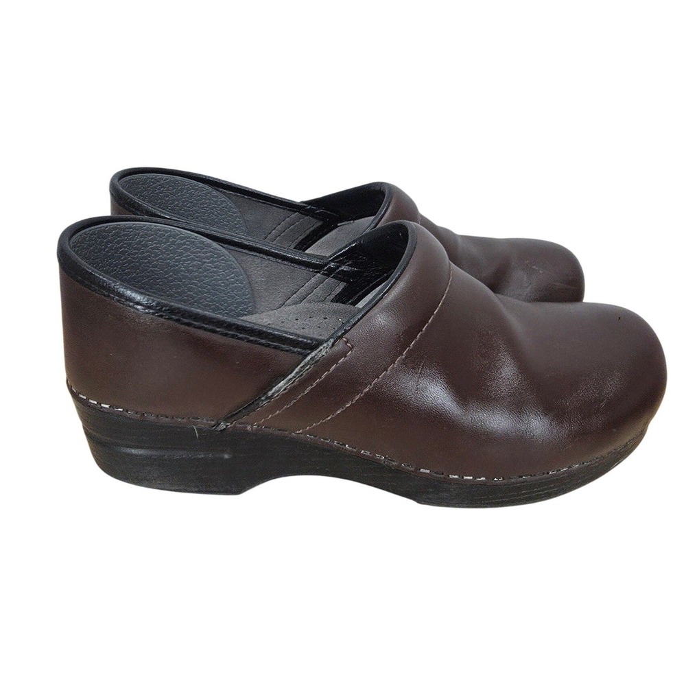 Dansko Professional Clogs Womens 41 US 10.5 - 11 Brown Mules Teacher Nursing